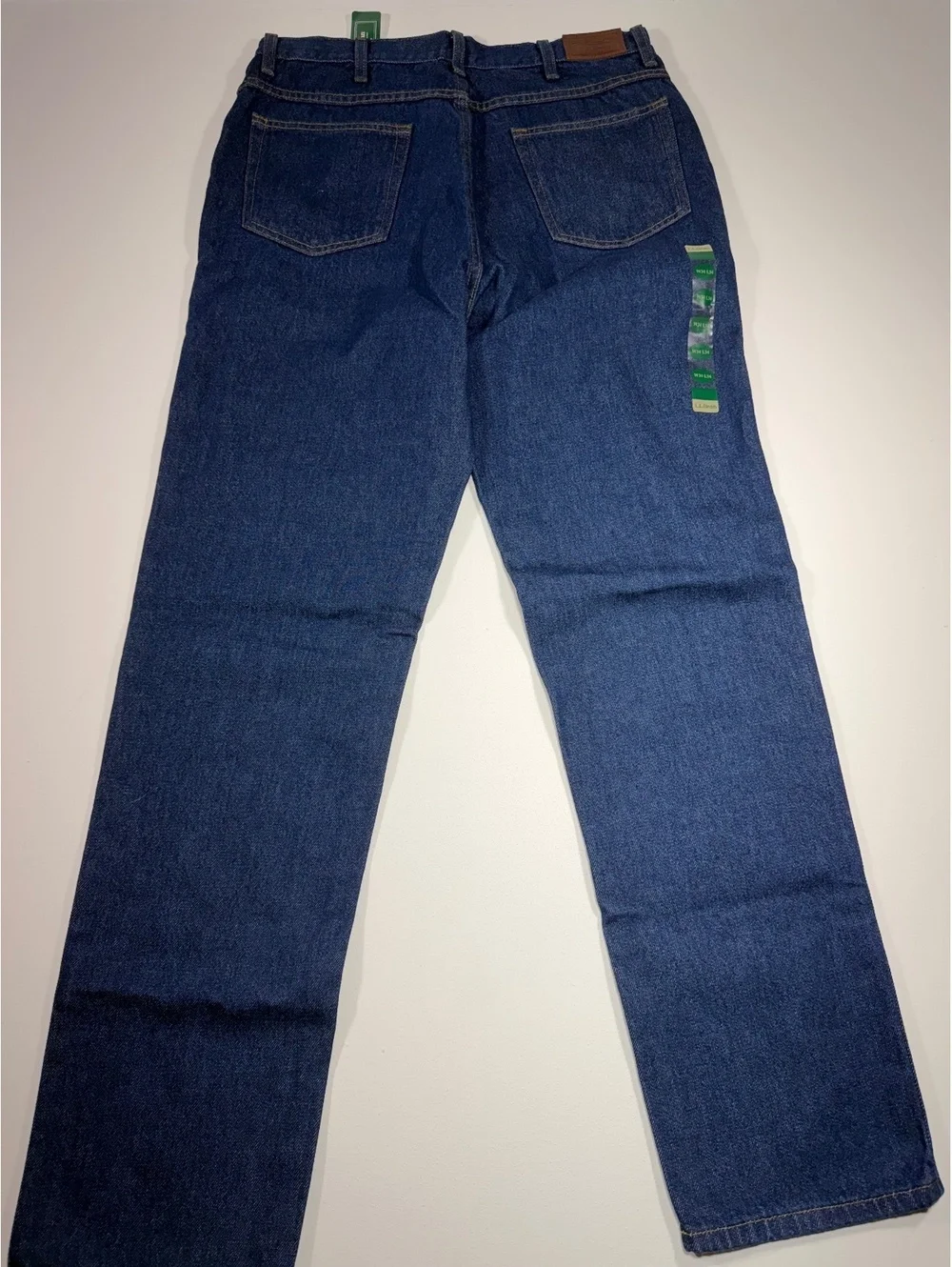 LL Bean Classic Fit Jeans Men’s 34x34 Dark Wash Straight Leg NWT